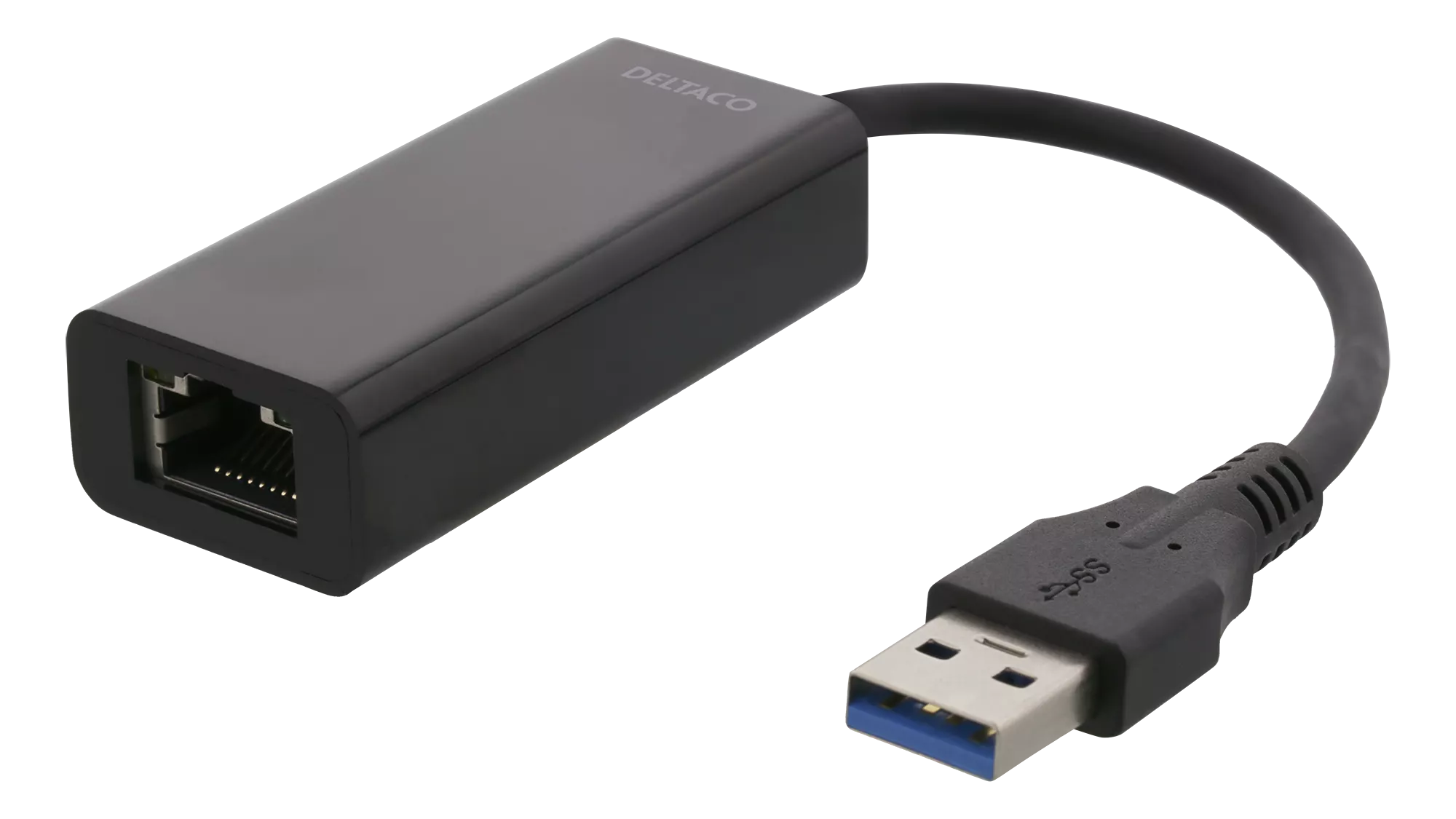 deltaco USB 3.0 network adapter inter flash memory Gbit 1xRJ45 1xUSB