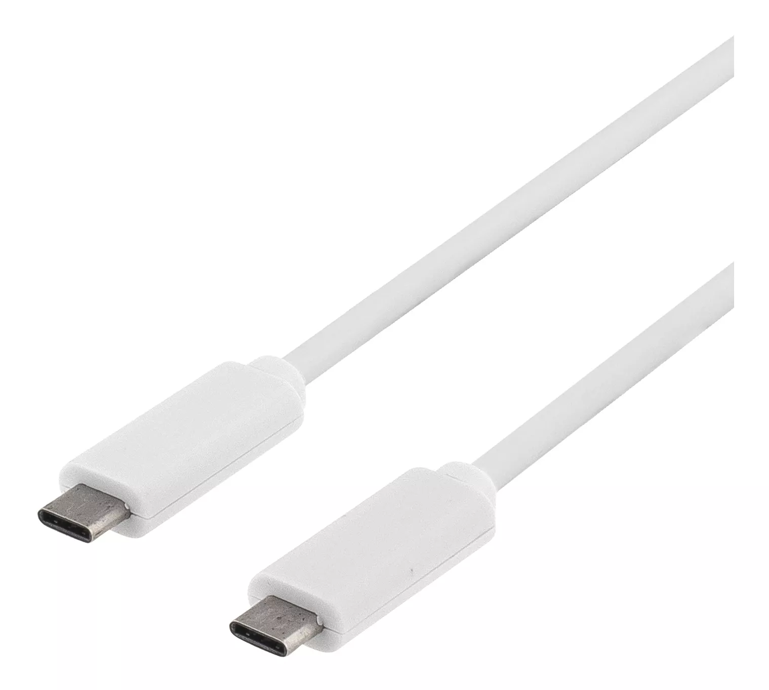 deltaco USB 3.1 cable, Gen 1, Type C - Type C, 1m, white