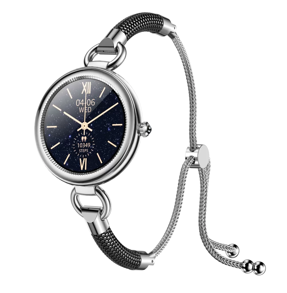 INF Elegant smartklocka med puls, stegräknare, kalorier, sportlägen, IP67