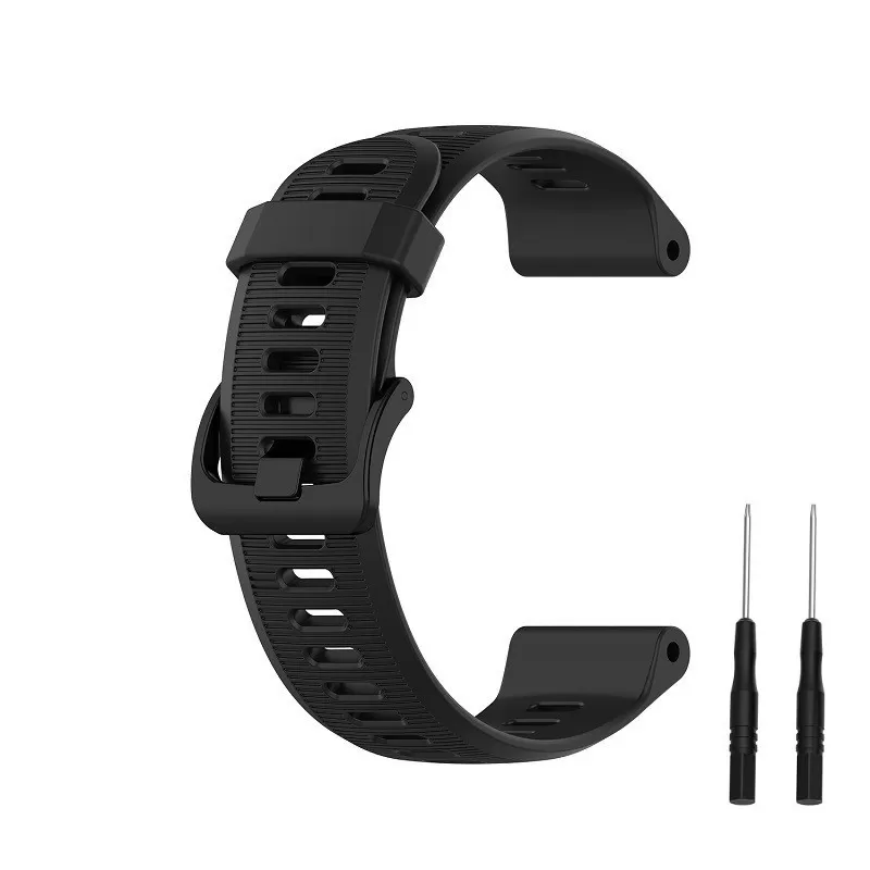 INF Klockarmband silikon Forerunner 945/935, Garmin Fenix 5 Svart