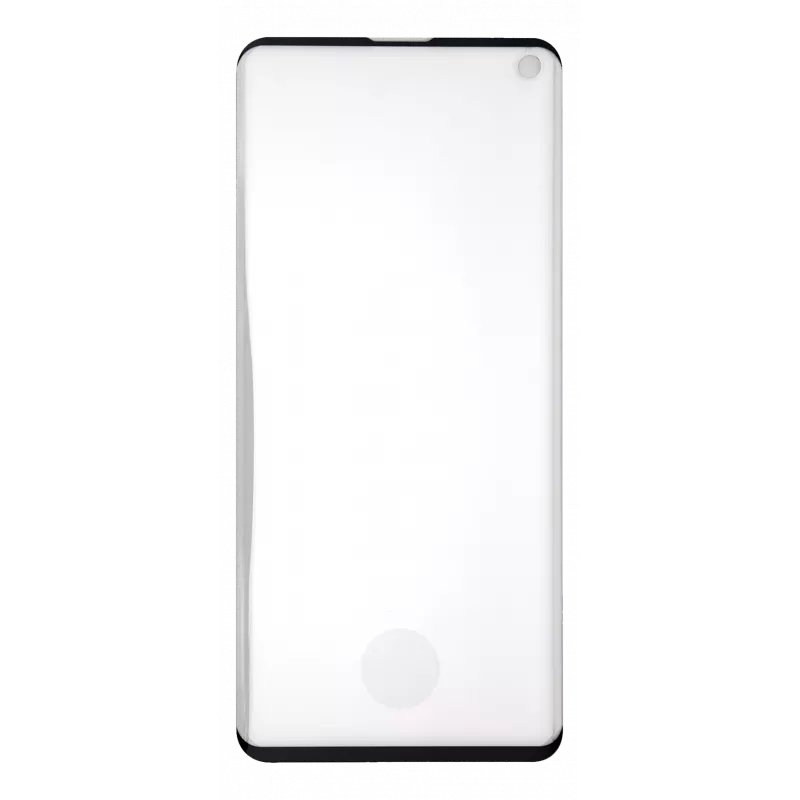 deltaco Transparent screen protector 3D temp glass Galaxy S10+ 9H