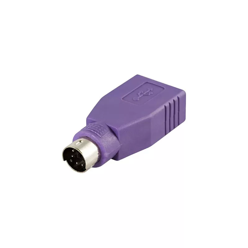 deltaco Adapter PS/2 ma to USB fe for mouse & keyboard