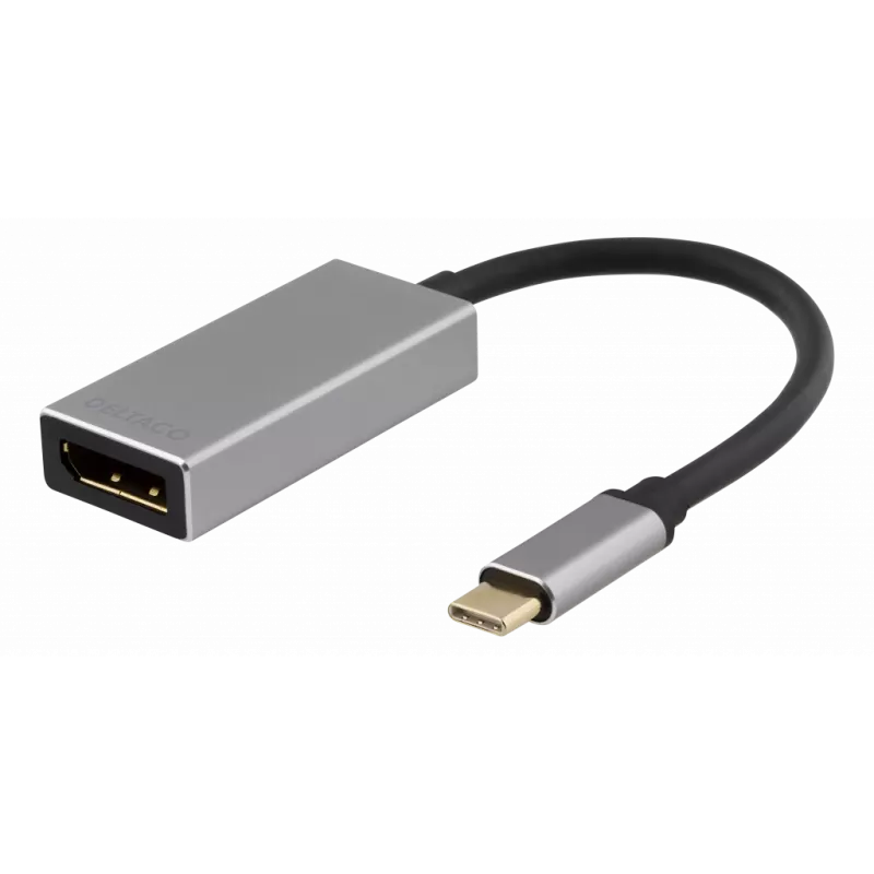 Usbc Decatur INF USBC DisplayPort adapter USBC DP 3840x2160 60Hz space grey