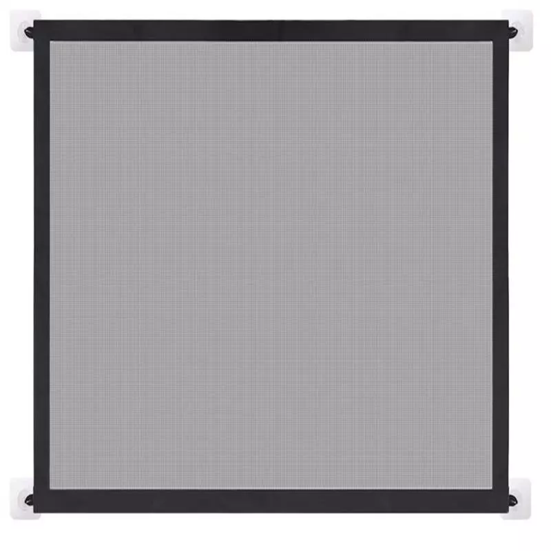 INF Säkerhetsgrind för dörrar och trappor (110 x 74 cm) Nylon