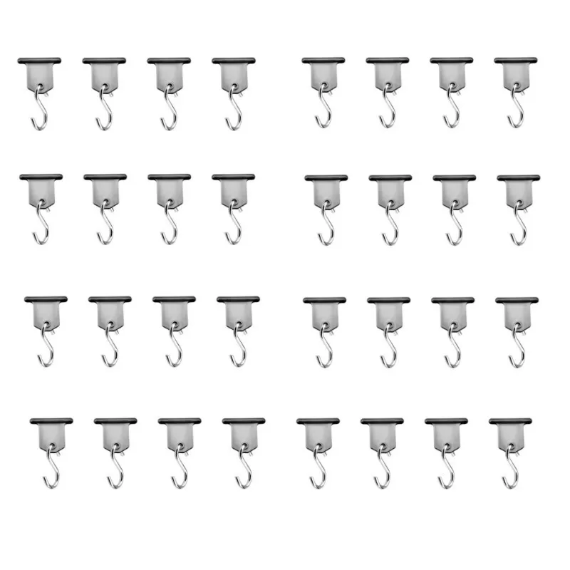 INF Ljushållare / Krokar för Husbil, 32-pack