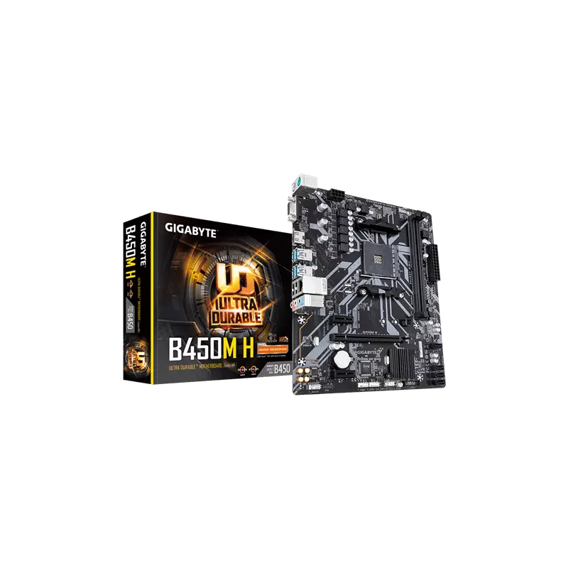 Micro Atx B450mh Gigabyte INF Gigabyte B450M H Processorfamilj AMD