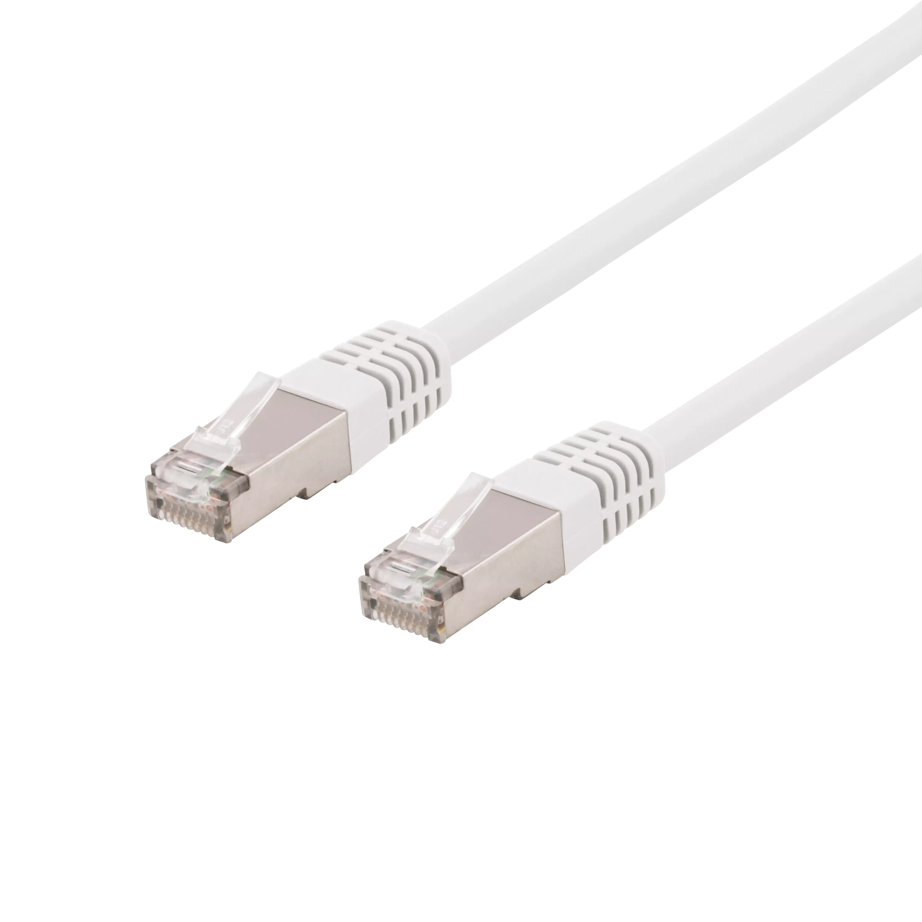 deltaco S/FTP Cat6 patch cable 0.3m 250MHz Deltacertified LSZH white