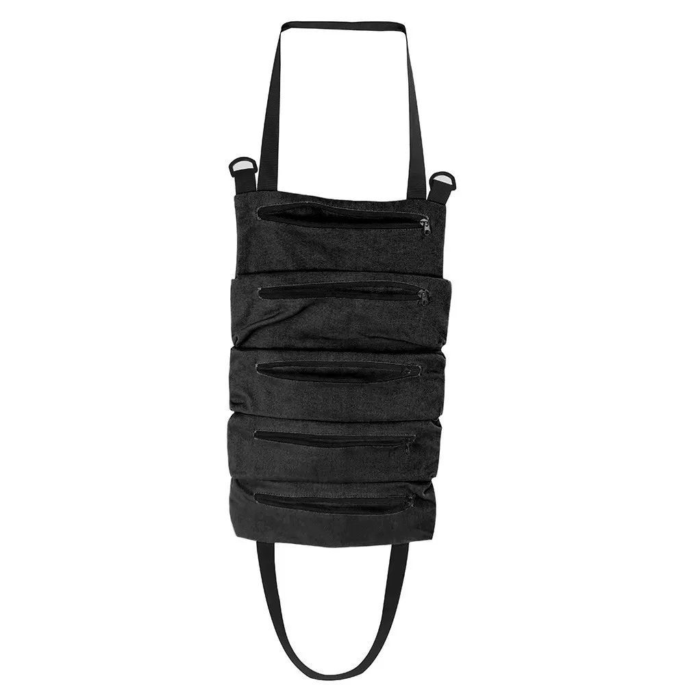 INF Roll Up Tool Bag, Multi-Purpose Canvas Tool Roll