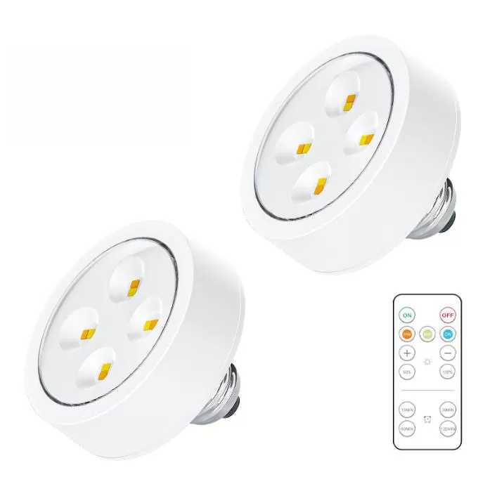 INF Uppladdningsbara batteridrivna E27 glödlampor med fjärrkontroll