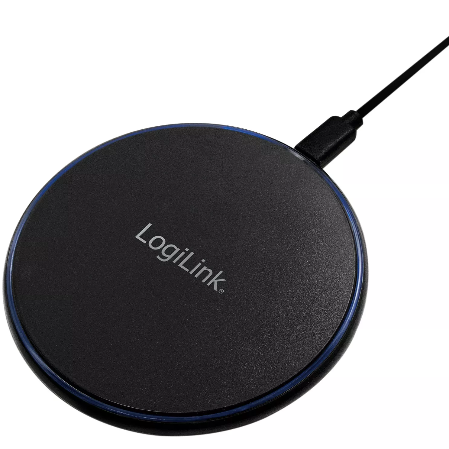LogiLink Trådlös laddare Qi 10W Fast charge
