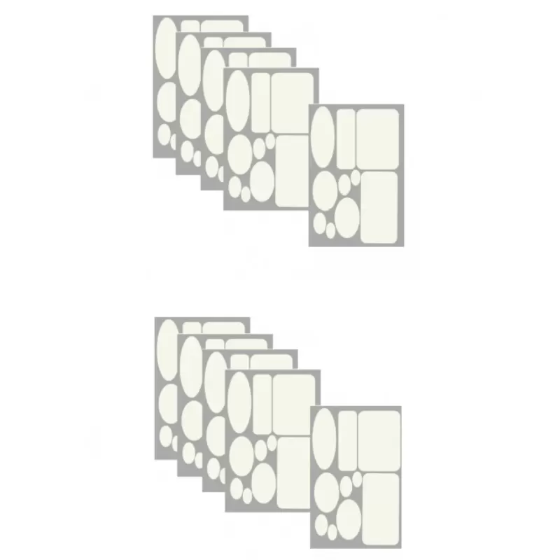 INF Självhäftande Reparationslappar för Kläder - 10 ark