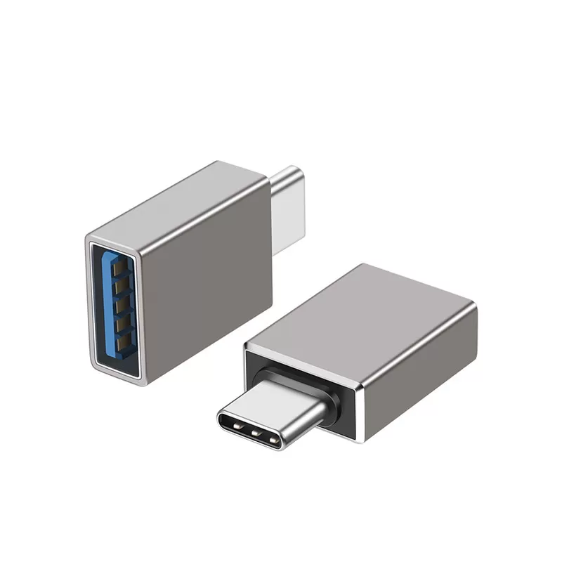 INF Adapter USB-C till USB 3.2 Ljusgrå
