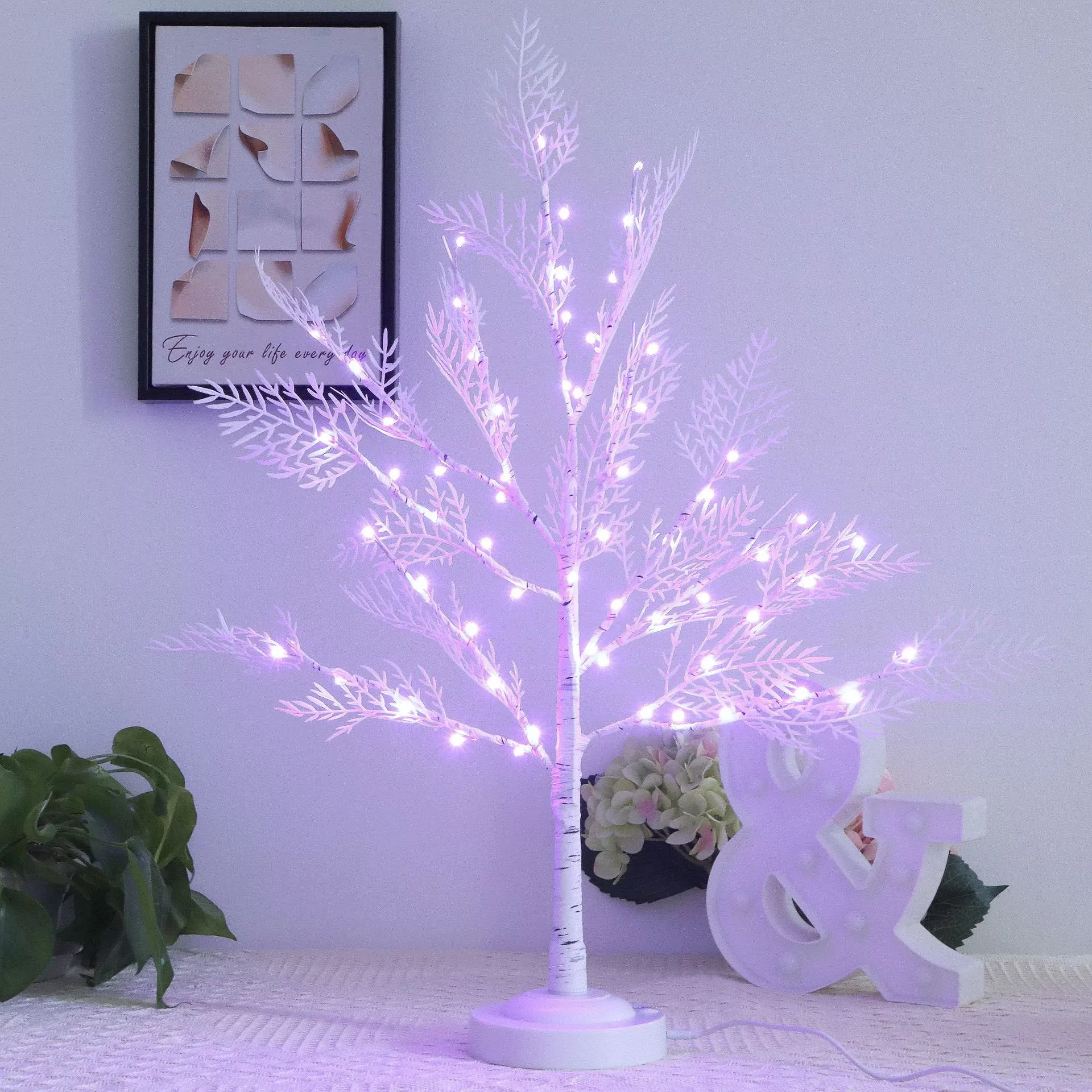 INF Coral Tree Lamp Fairy Light Tree för heminredning