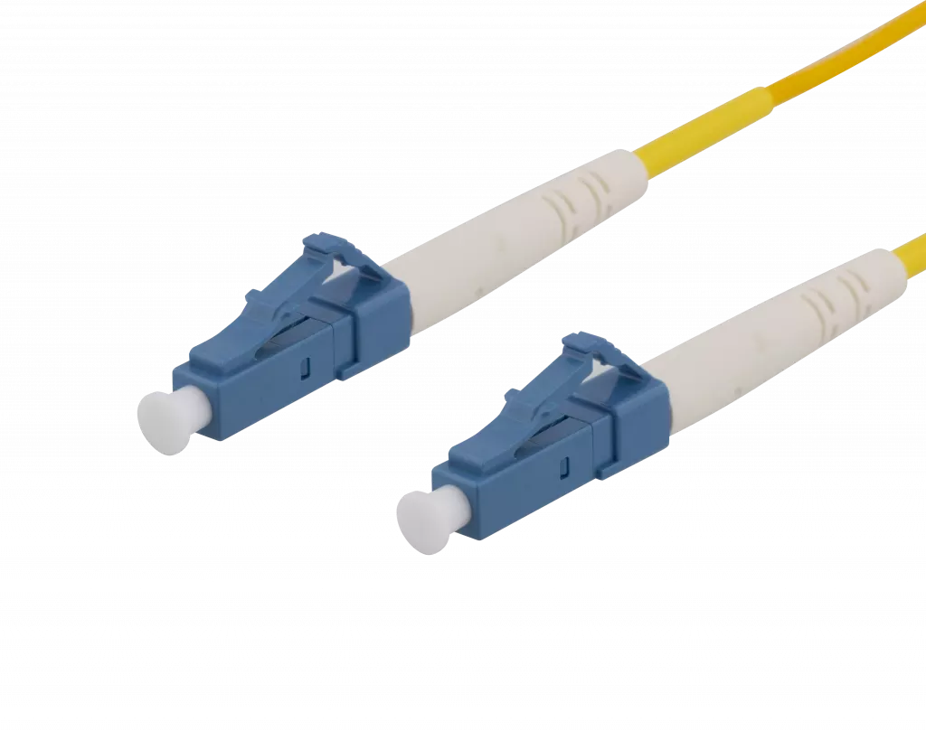 deltaco OS2 Fiber cable, LC – LC, simplex, singlemode, UPC, 1m