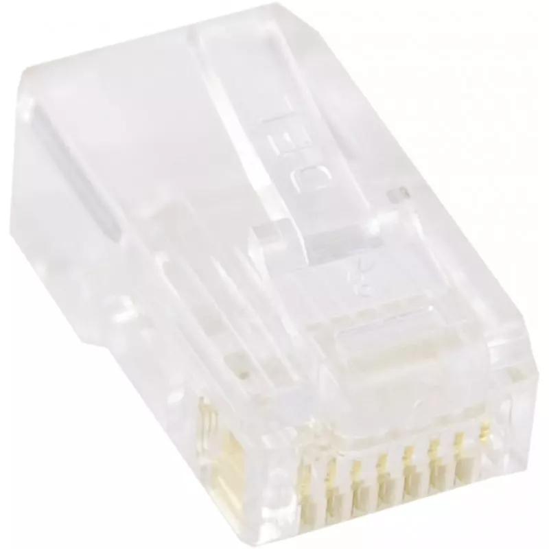 deltaco Network connector RJ45, TP 20-pack