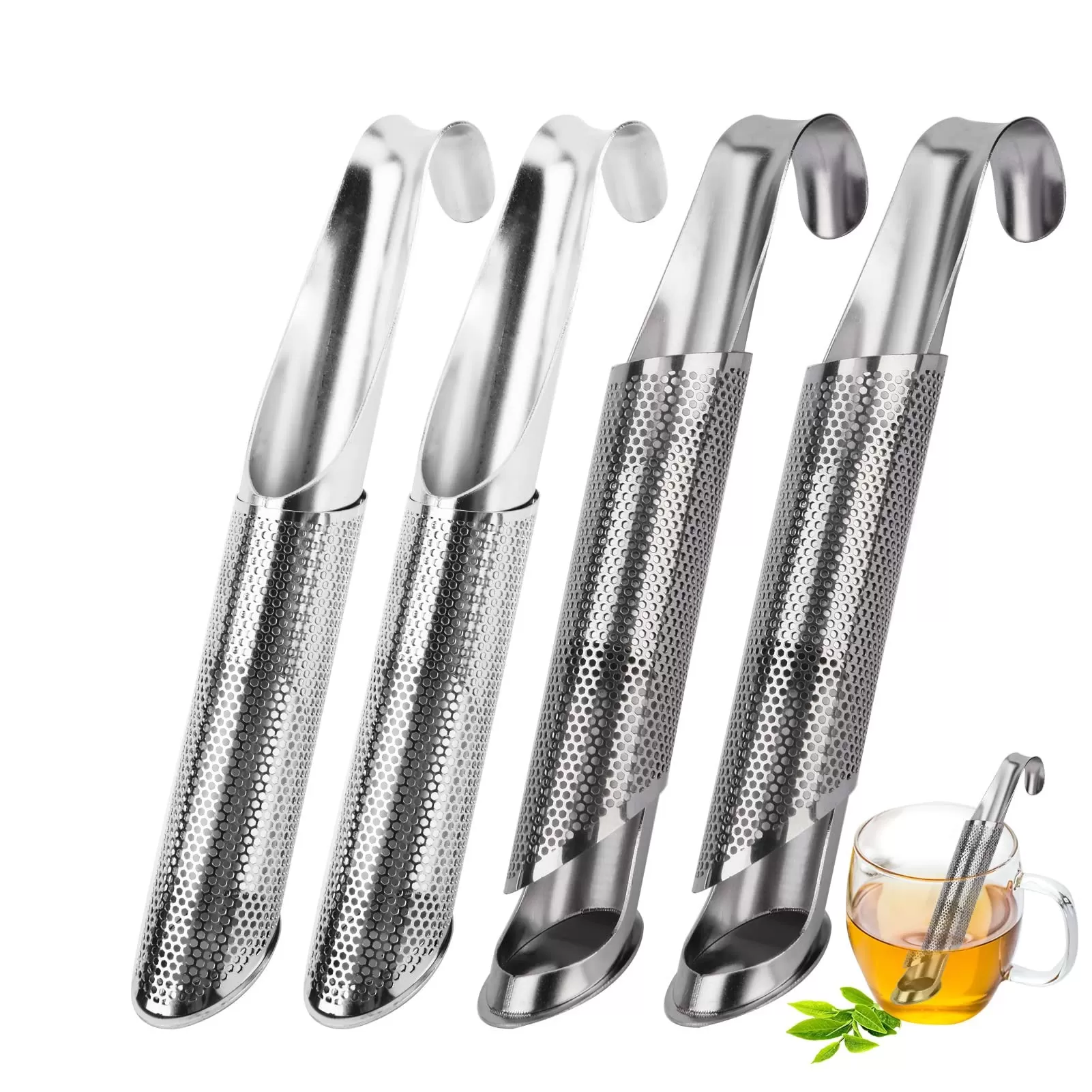 INF Long Pipe Tea Infuser tesil 2-pack