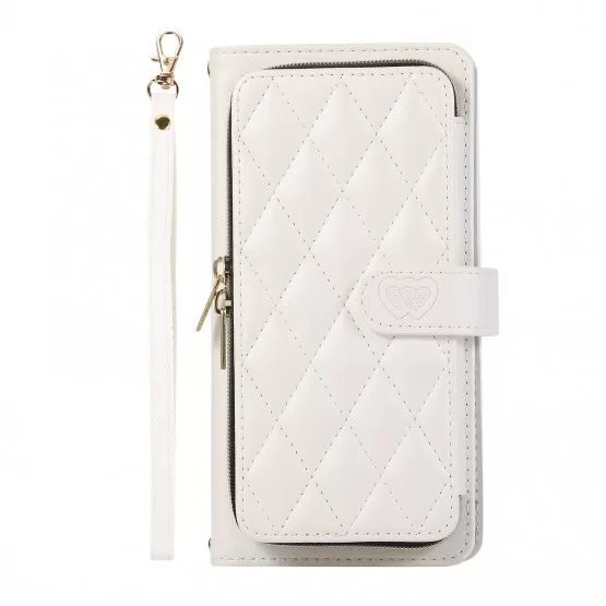 INF Zipper Flip Telefonfodral - Plånboksfodral med Kreditkortsfack Samsung S20 FE