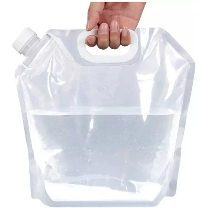INF Hopfällbar Vattenpåse - 10 liter Transparent