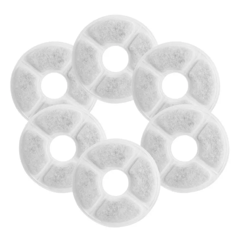 INF Filter för vattenfontän till husdjur 6-pack