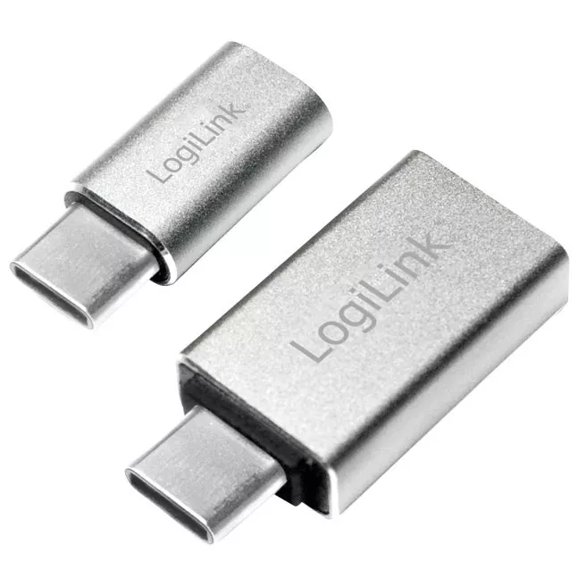 LogiLink USB-C till USB-A / USB-C till MicroUSB Adaptrar