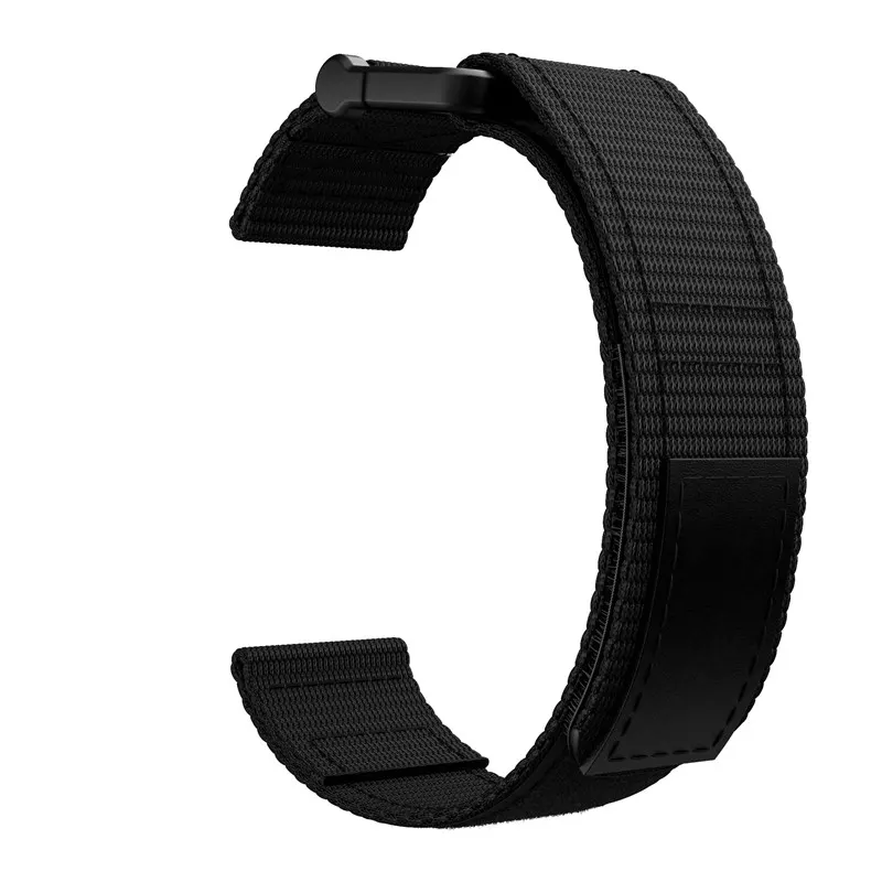 INF Garmin Fenix 6X/5X/3/3 HR armband 26 mm Nylon Svart