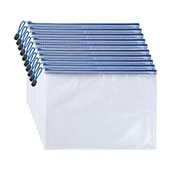 INF 24 st transparenta zippåsar A4/A5