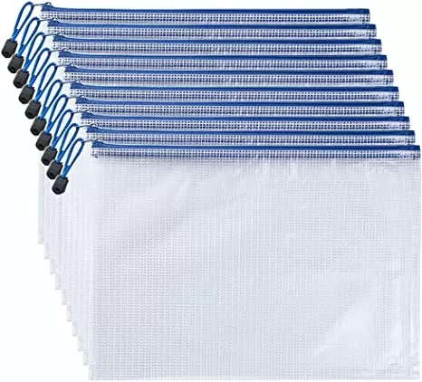 INF 24 st transparenta zippåsar A4/A5