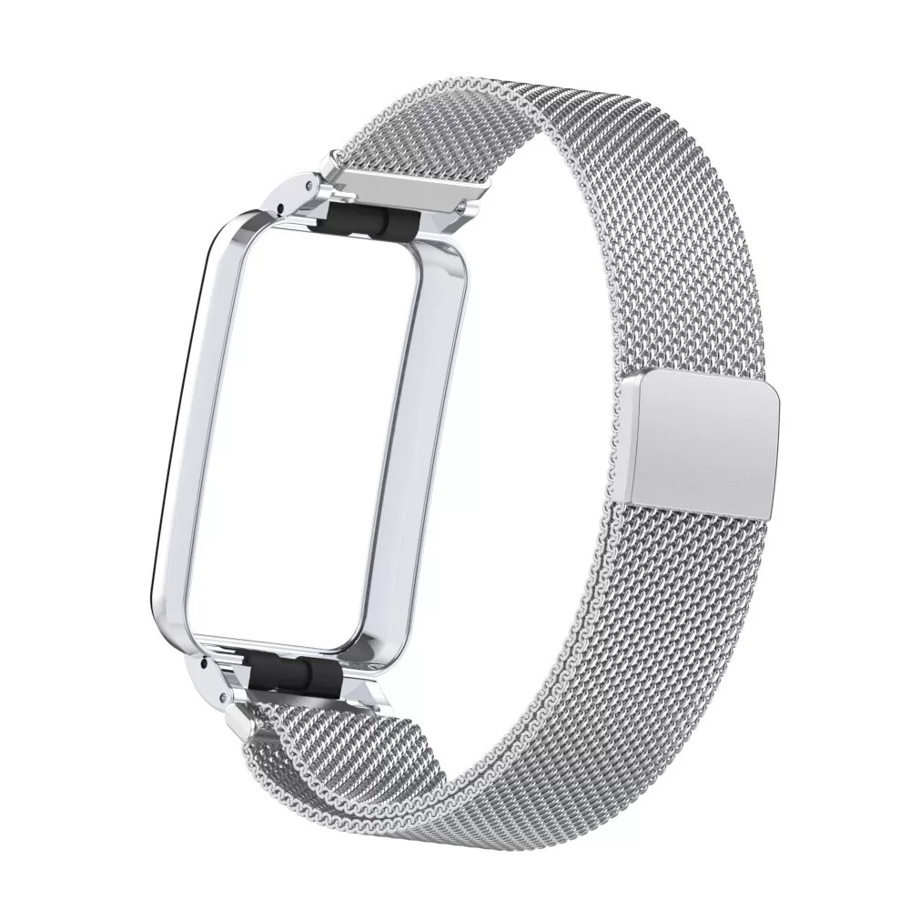 INF Klockband i Rostfritt Stål för Xiaomi Band 7 Pro Silver