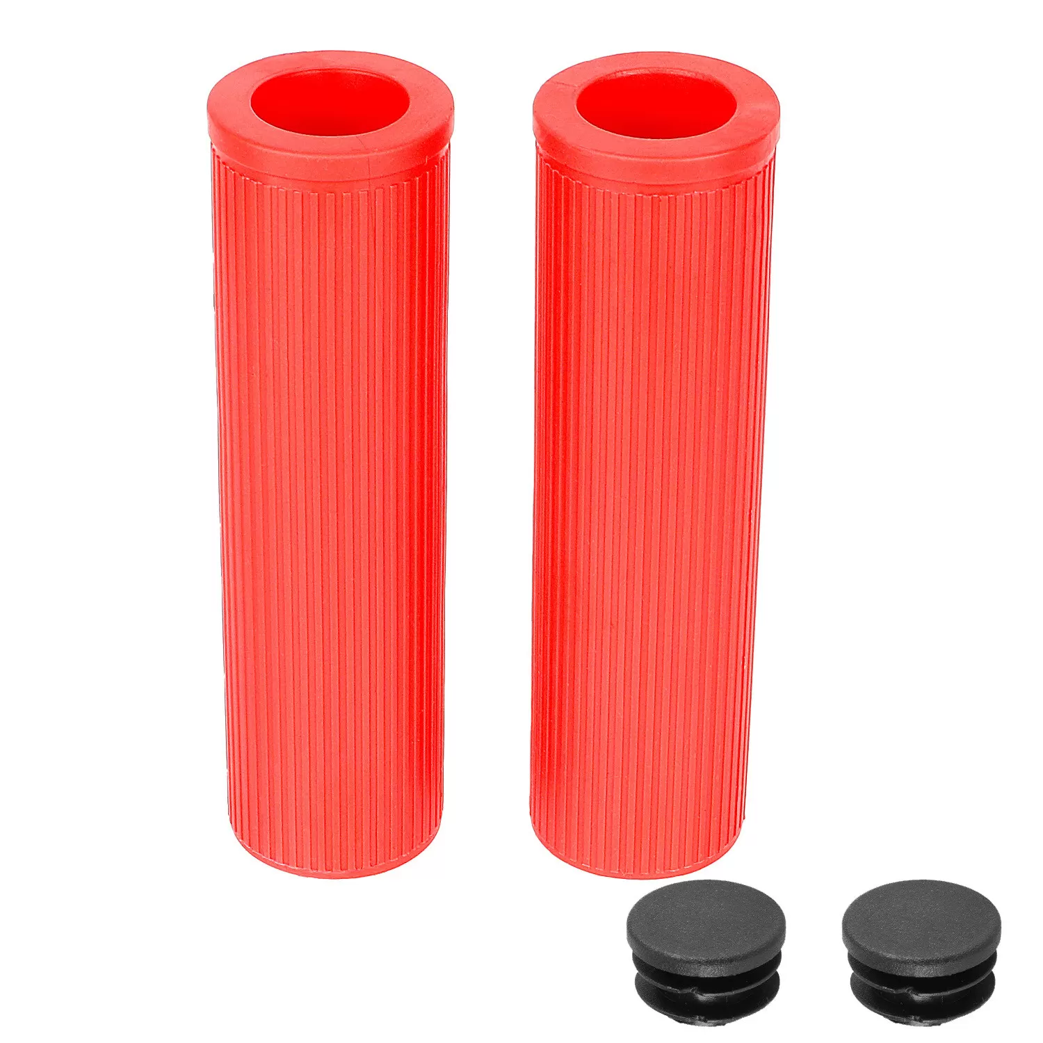 INF 1-par Anti-Slip Universal Cykelstyreskydd 22mm Röd