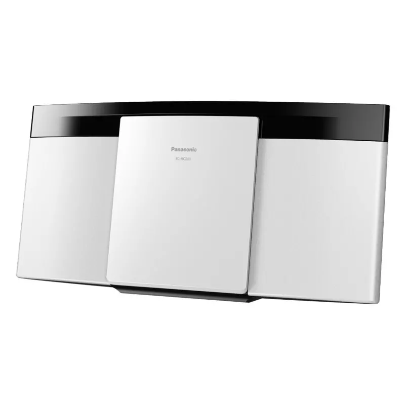 Panasonic Kompakt vägghängd microstereo vit