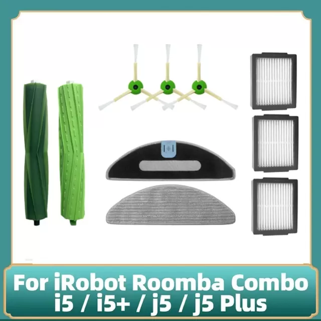 INF Tillbehör för iRobot Roomba Combo i5/i5+/J5/J5Plus robotdammsugare