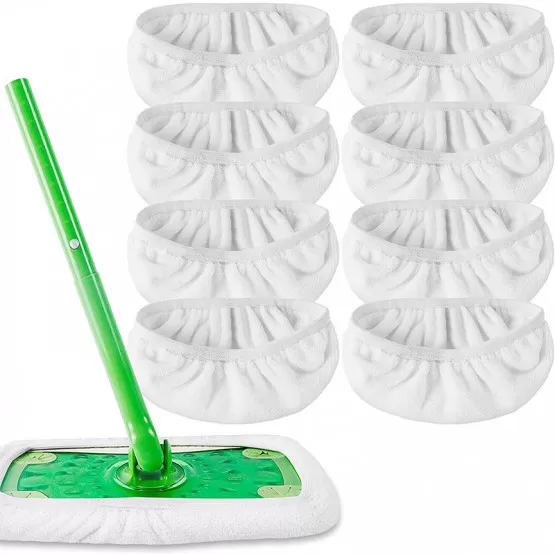 INF Swiffer mopp ersättande tygskydd 8-pack