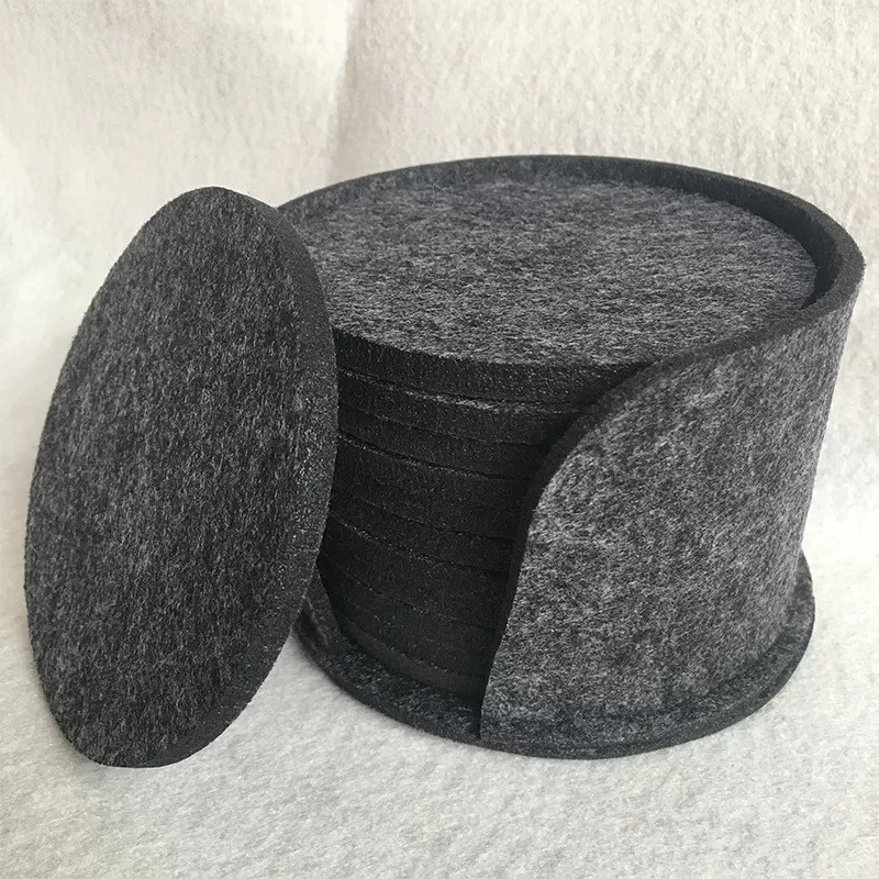 INF Värmeskydd för Kaffekopp - Håll Drycken Varm Svart