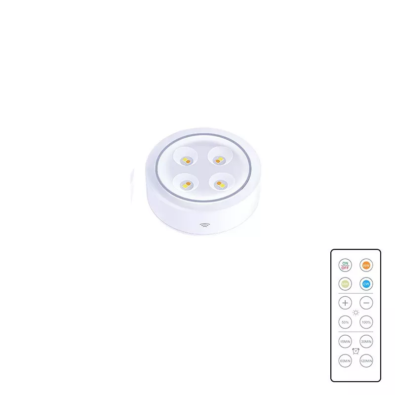 INF 3-färgskabinett LED Light Festival Lights med fjärrkontroll