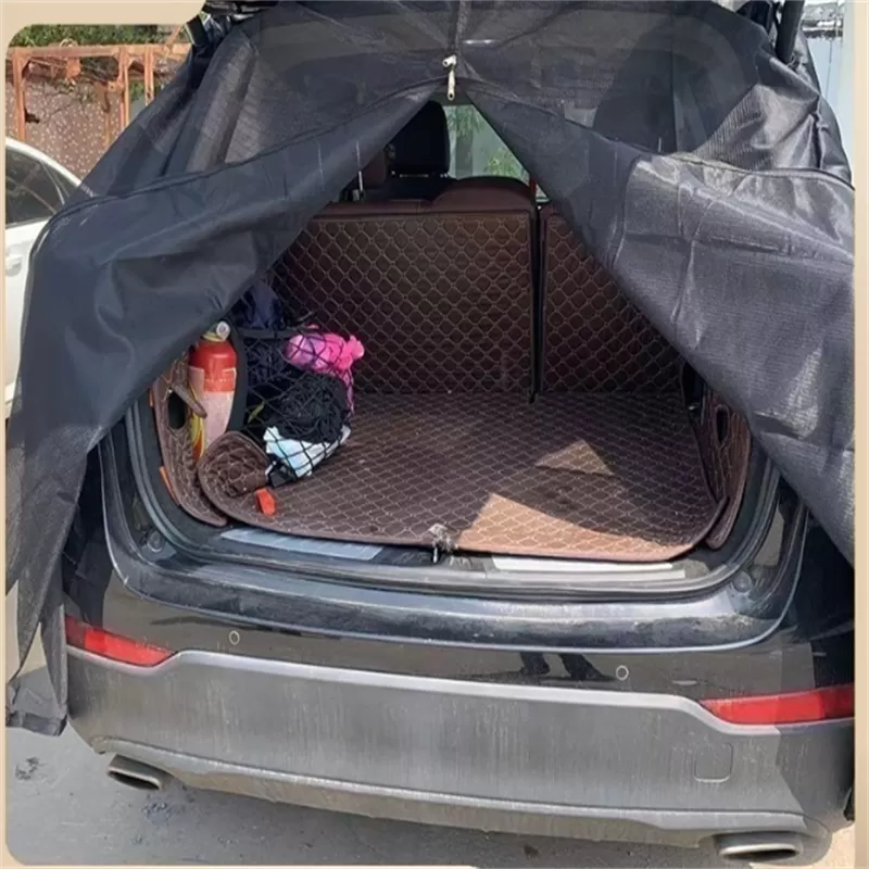INF Biltält Baklucka gångjärnsdörr Bagageskydd XL