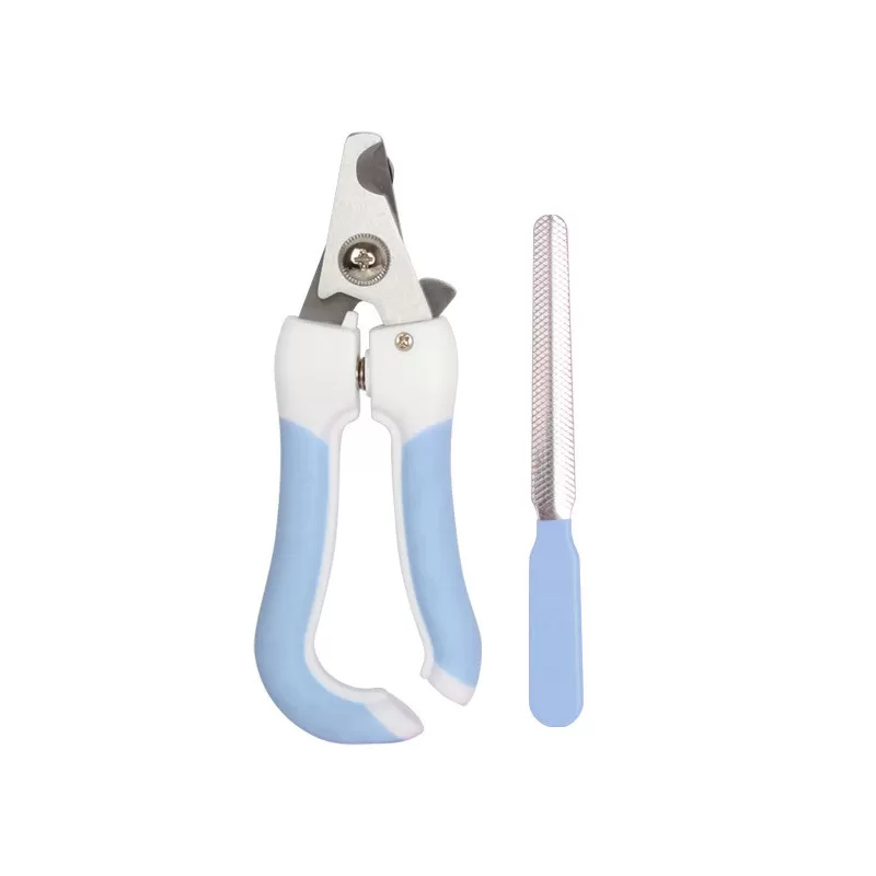 INF Kloklippare & Fil - för Husdjur Blå