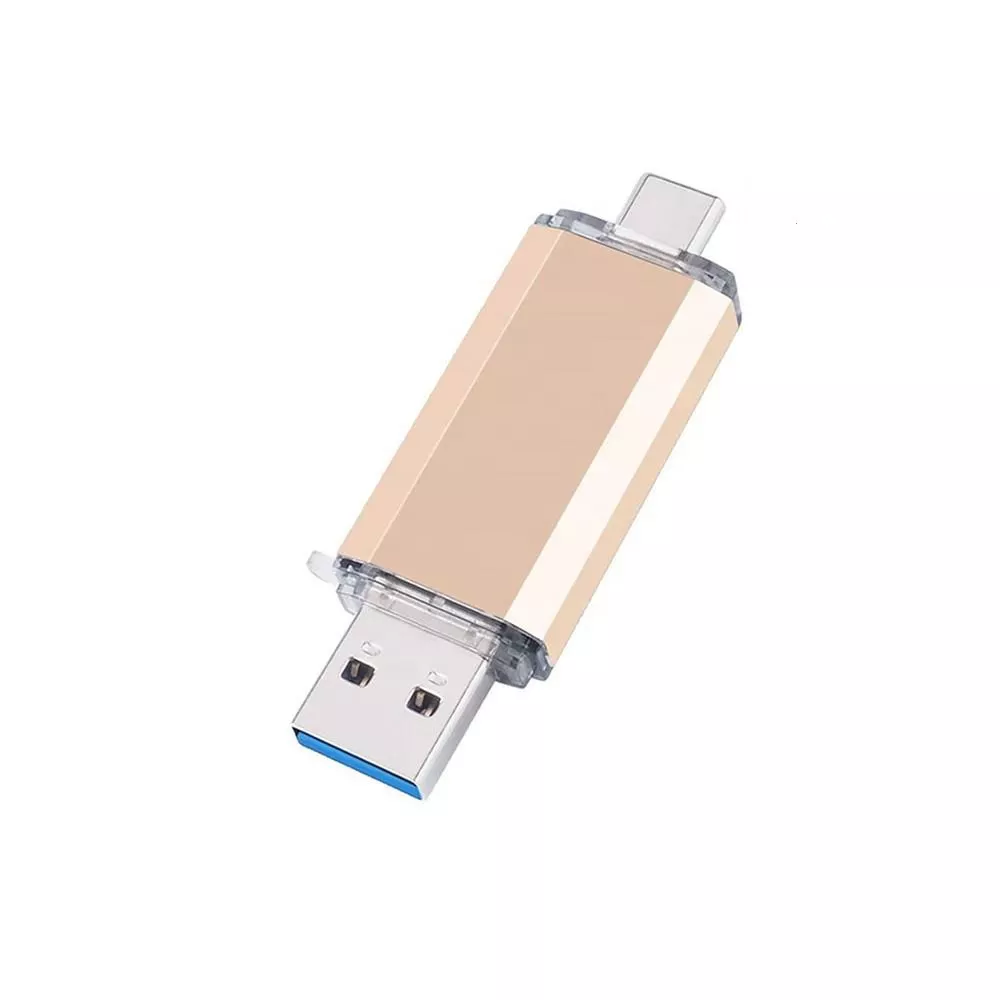 INF 2-i-1 USB-minne med USB 3.0 och USB-C (64 GB)