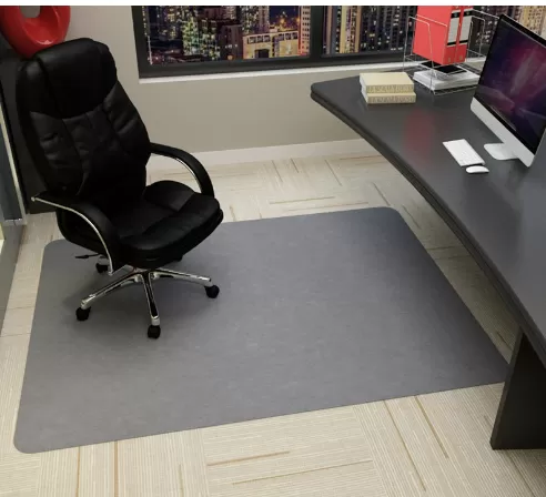 INF Golvskydd för trägolv, underlägg för kontorsstol, 20X90 cm Grå