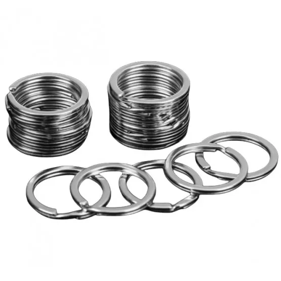 INF Platta Nyckelringar, 100-pack