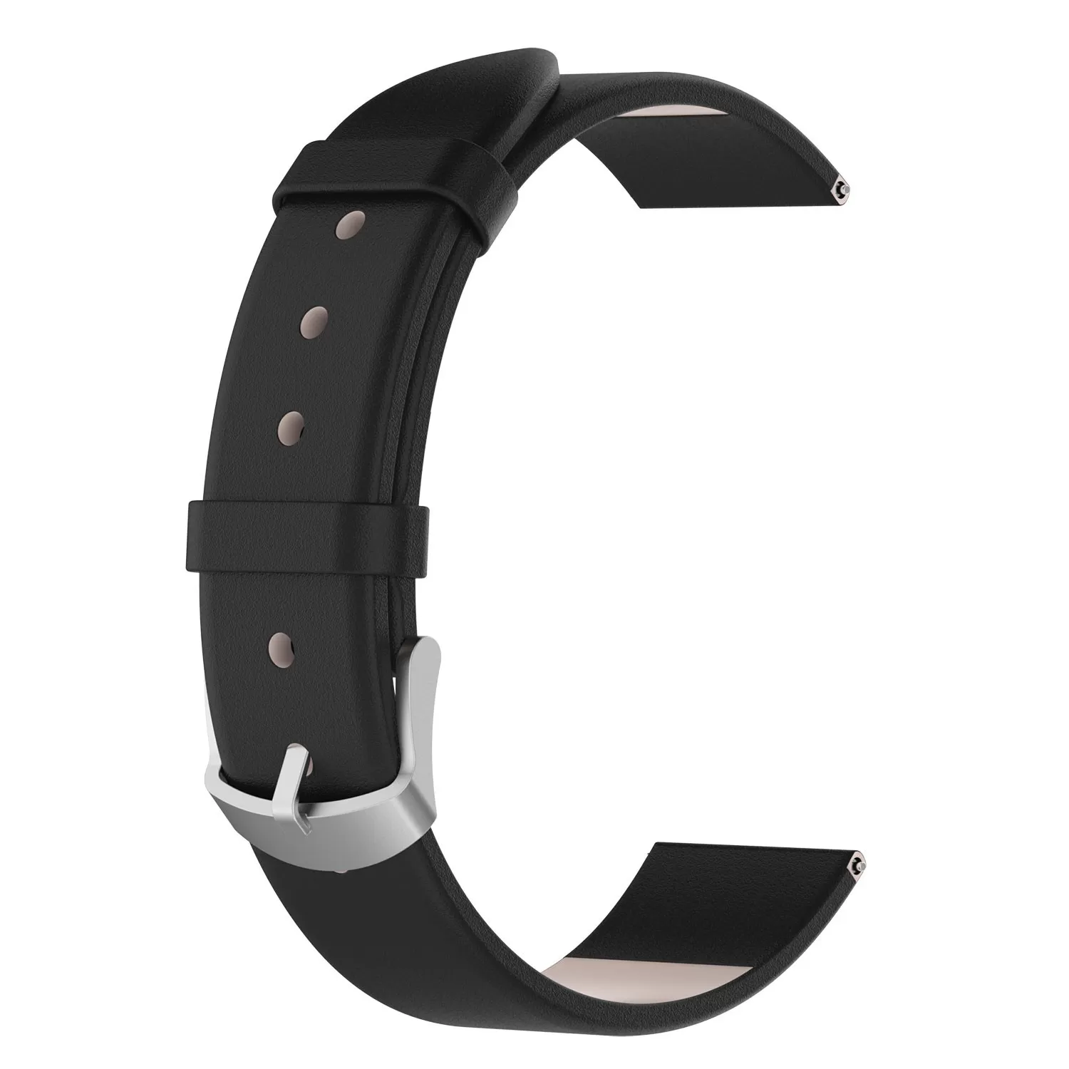 INF Läderarmband till Garmin Lily 2 Svart