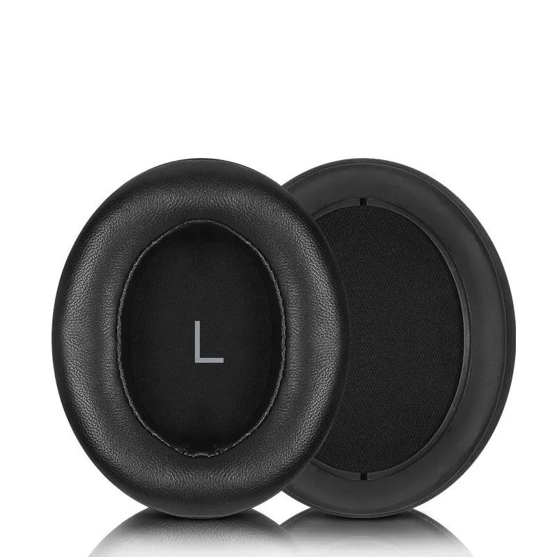 INF Öronkuddar för Sennheiser Momentum 3 Äkta läder Svart