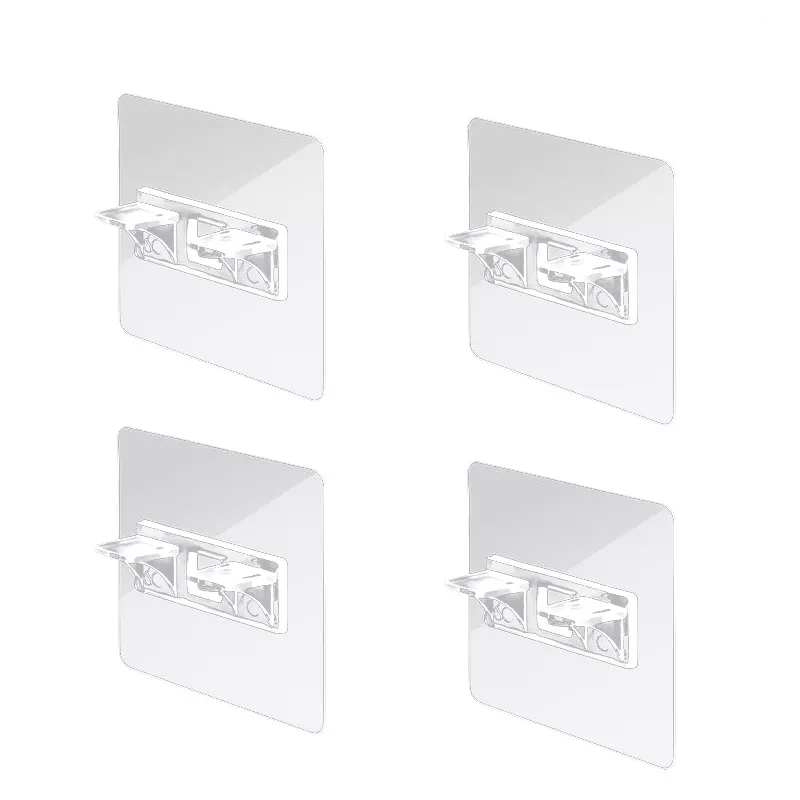 INF Självhäftande hyllbärare - Fästen för hyllplan 4-pack