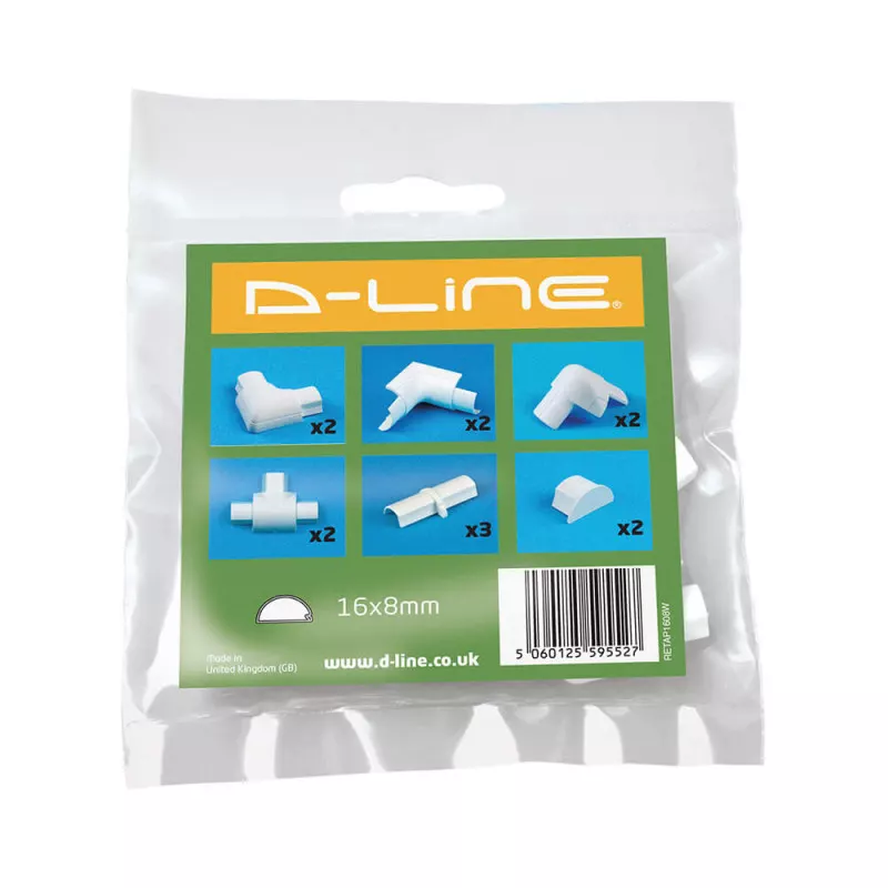 INF D-LINE Adapter Kit 16x8mm Vit