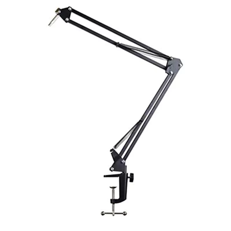 INF Justerbar mikrofonarm Svart