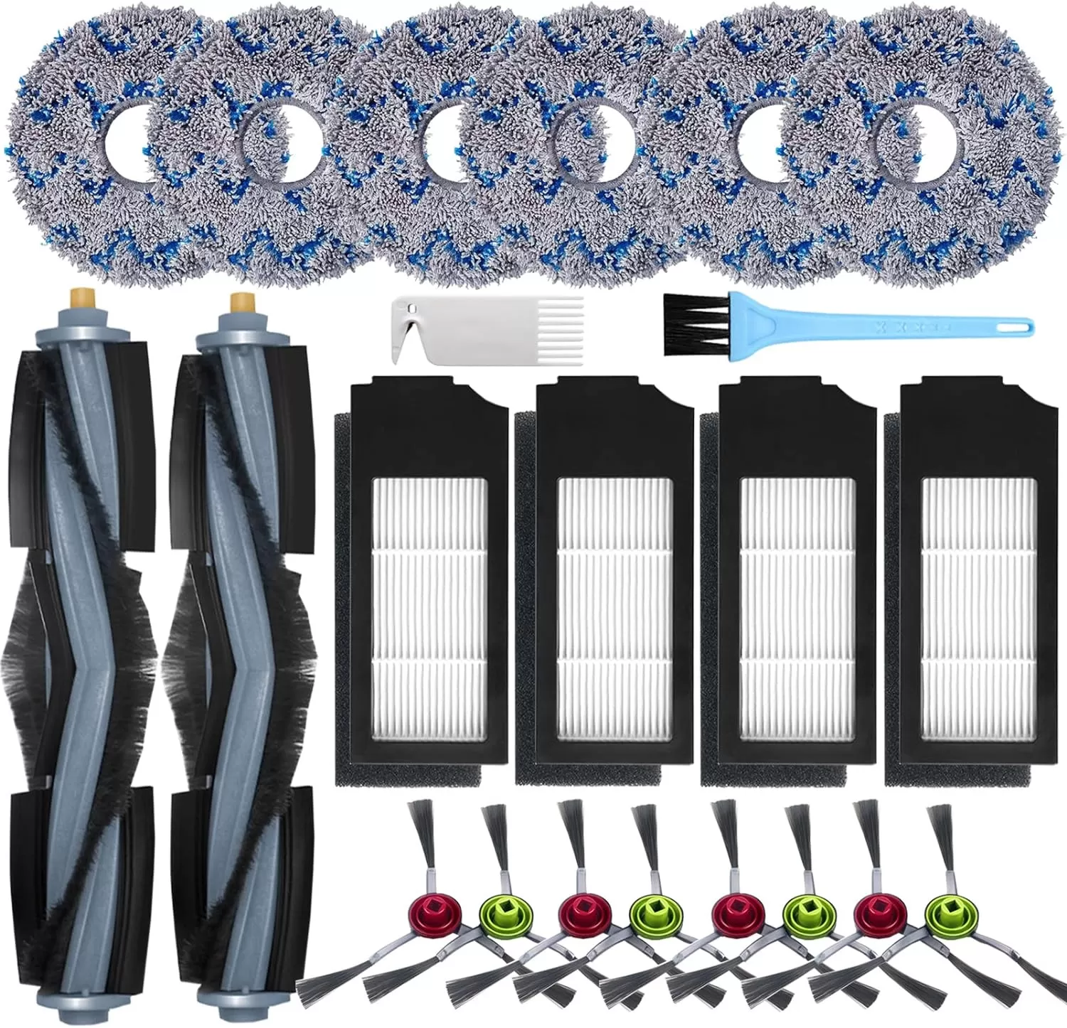 INF Dammsugartillbehör för Ecovacs Deebot X1 Omni / X1 e Omni / X1