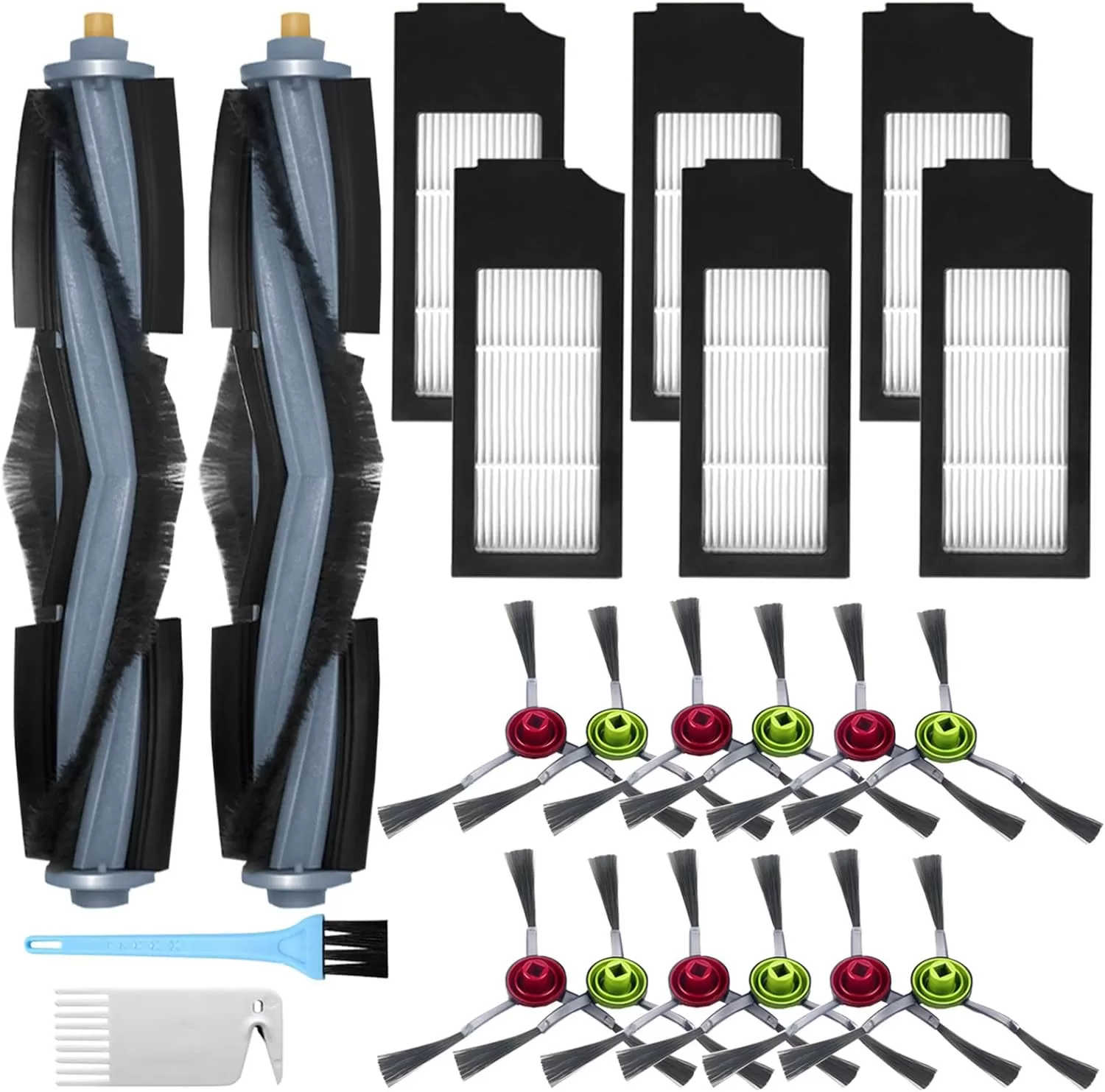 INF Tillbehör för Ecovacs DEEBOT X1 Omni/X1-e/X1 Turbo/X1/X1 Plus