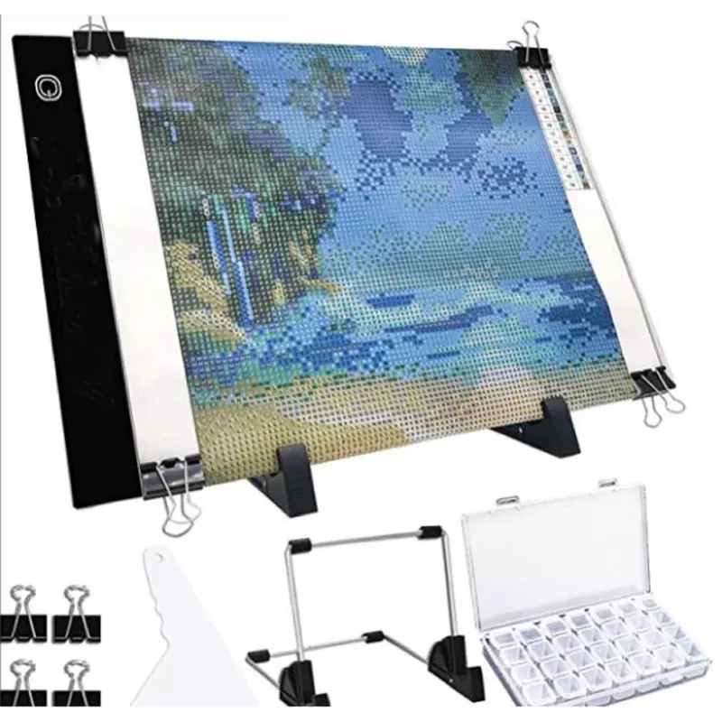 INF LED Light Pad Light Box Set 9 delar