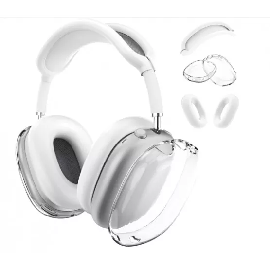 INF Skyddsfodral för AirPods Max Hörlurar Silver