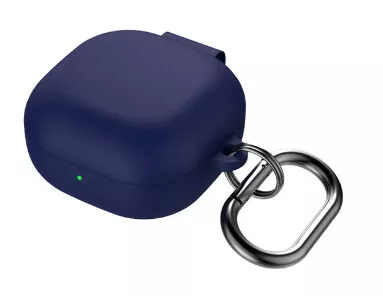 INF Skyddande Silikonfodral för Samsung Buds Live Blå