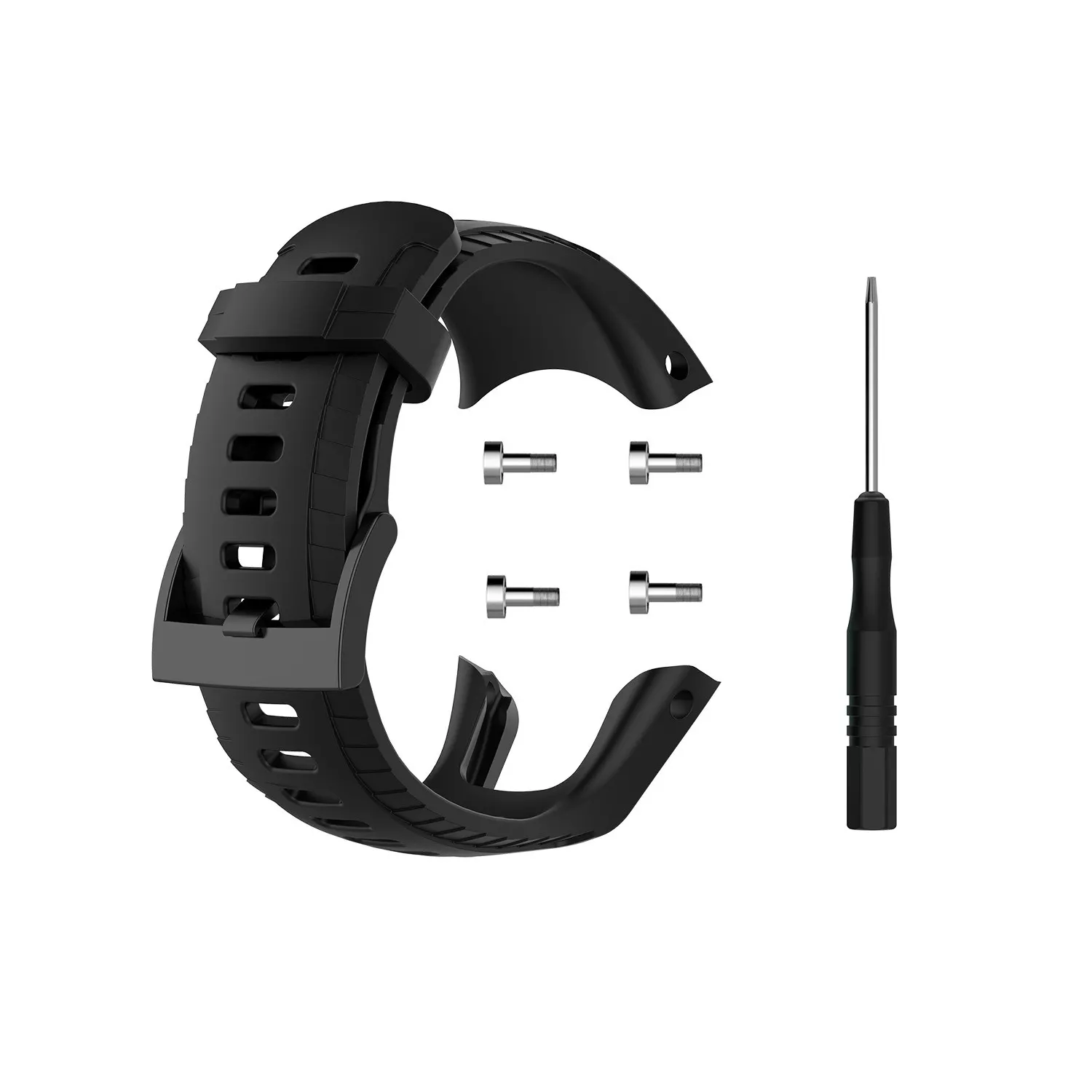 INF Klockarmband Suunto 5 Svart